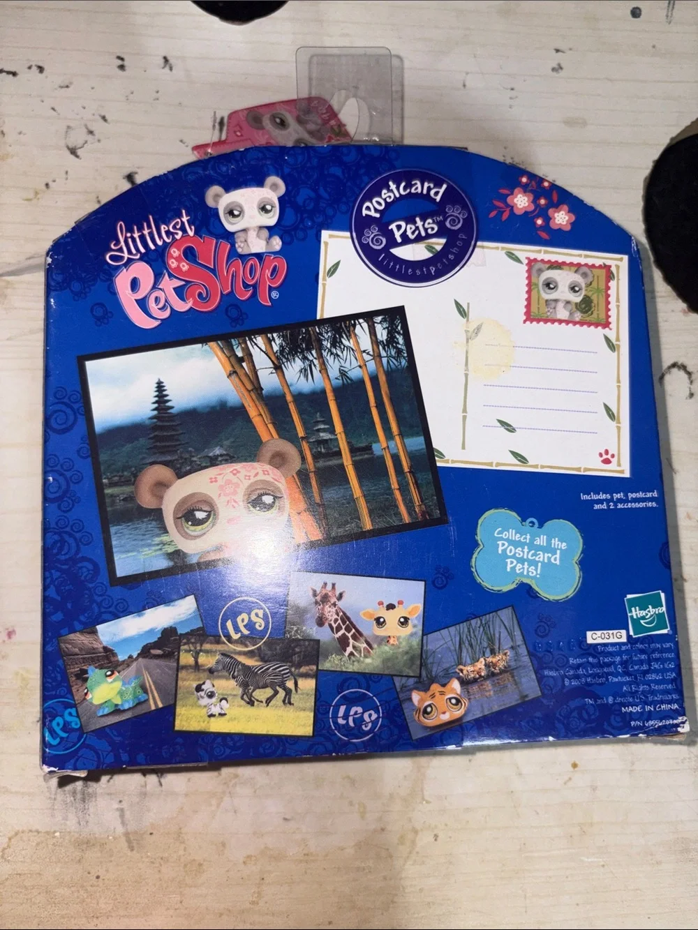 Littlest Pet Shop NIB #904 Postcard Panda